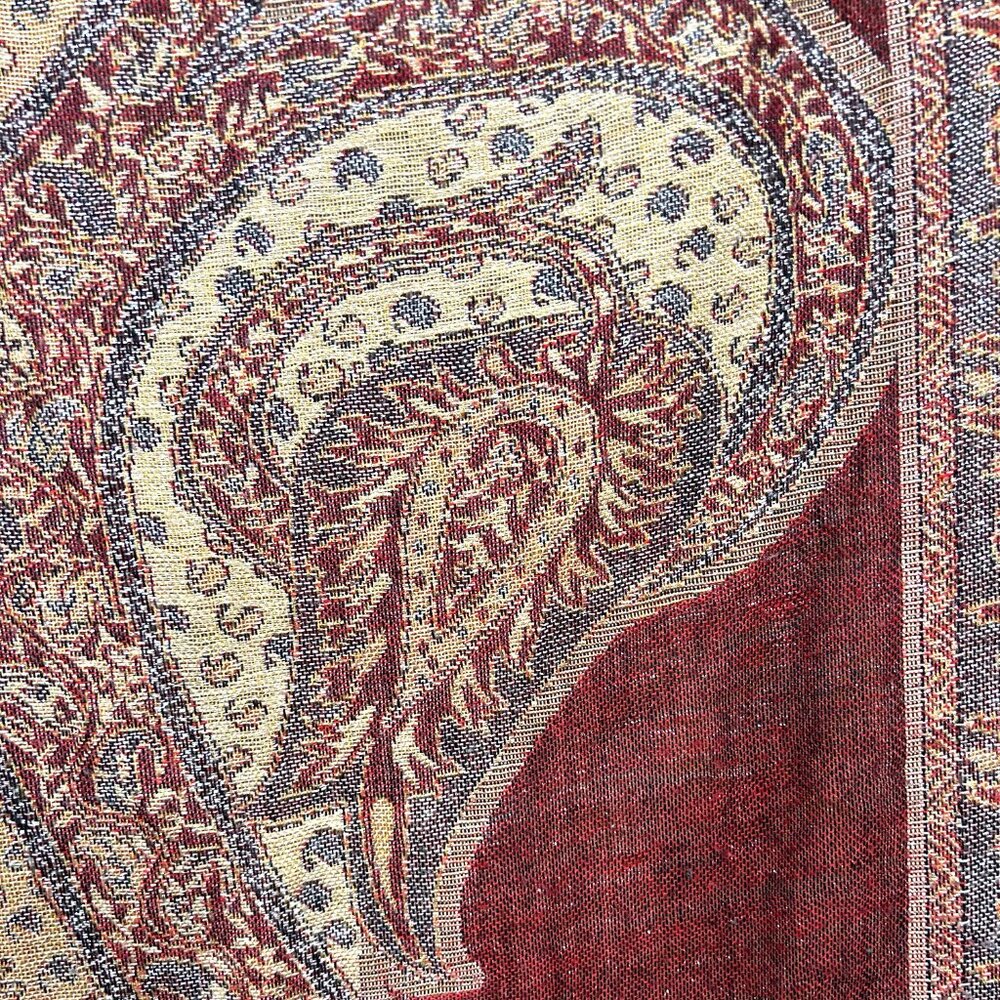 Large Paisley Design Shawl Wrap Scarf